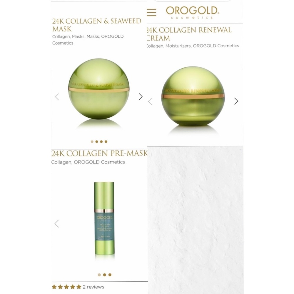 Orogold 24K Collagen Skincare Set